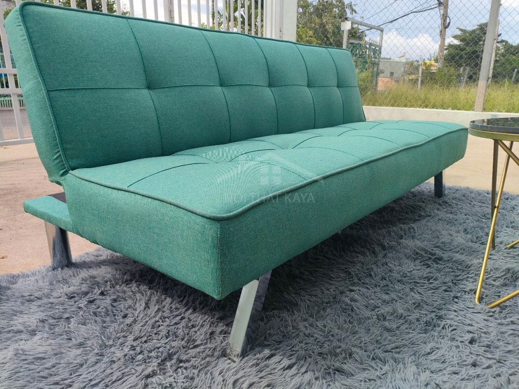 Sofa bed không tay kích thước 170×90 SFB04 màu lam 3