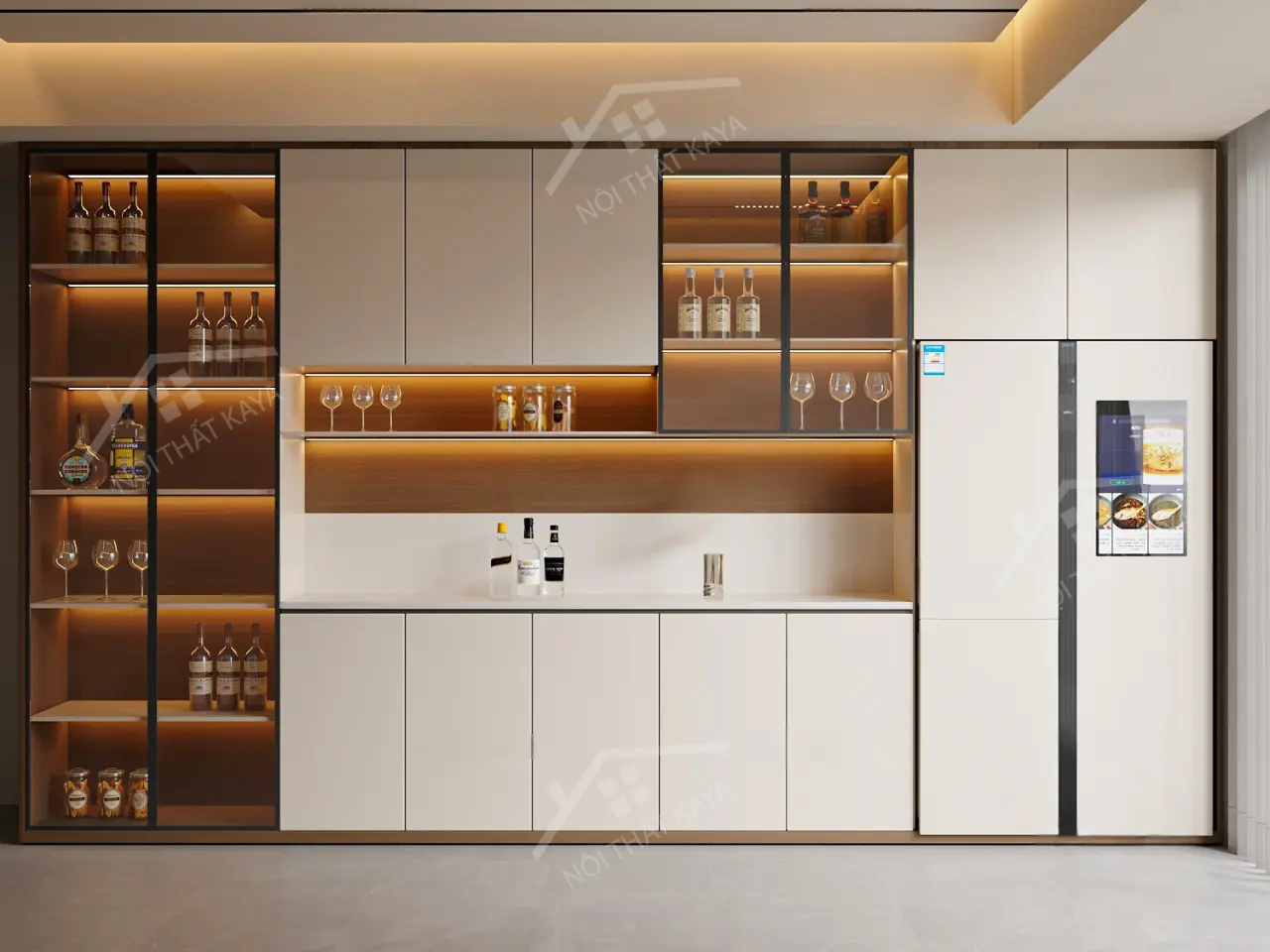 Tủ rượu MDF TR001
